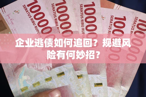 武汉企业逃债如何追回？规避风险有何妙招？