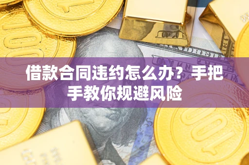 武汉借款合同违约怎么办？手把手教你规避风险