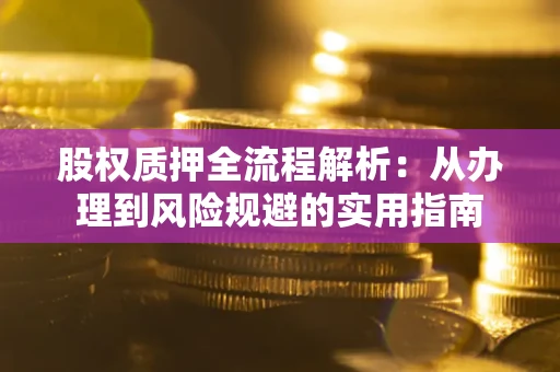 武汉股权质押全流程解析：从办理到风险规避的实用指南