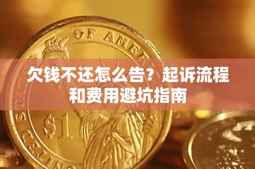武汉欠钱不还怎么告?起诉流程和费用避坑指南 武汉欠钱不还怎么告?起诉流程和费用避坑指南