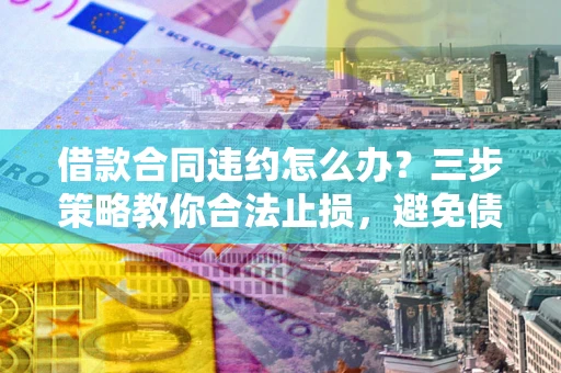 武汉借款合同违约怎么办？三步策略教你合法止损，避免债务危机升级