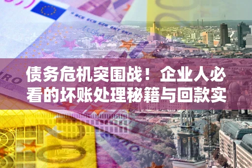 武汉债务危机突围战！企业人必看的坏账处理秘籍与回款实战指南