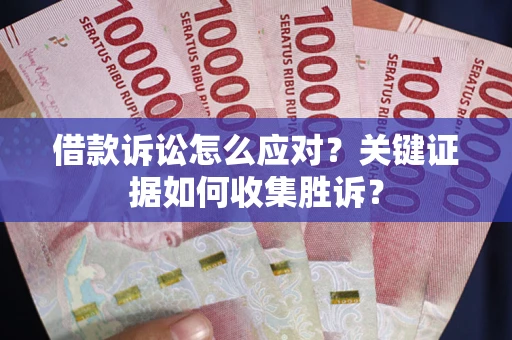 武汉借款诉讼怎么应对？关键证据如何收集胜诉？